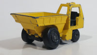 Vintage 1976 Matchbox Lesney Superfast Site Dumper Truck Yellow No. 26 Die Cast Toy Car Construction Equipment Machinery Vehicle - Made in England