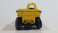 Vintage 1976 Matchbox Lesney Superfast Site Dumper Truck Yellow No. 26 Die Cast Toy Car Construction Equipment Machinery Vehicle - Made in England