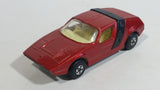 Vintage 1972 Lesney Matchbox Superfast Siva Spyder Red Die Cast Toy Car Vehicle Made in England