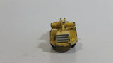 Vintage 1968 Mini Dinky Meccano No. 98 Michigan Scraper Yellow Die Cast Toy Car Construction Vehicle Made in Hong Kong