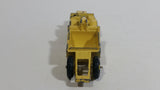 Vintage 1968 Mini Dinky Meccano No. 98 Michigan Scraper Yellow Die Cast Toy Car Construction Vehicle Made in Hong Kong