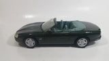 Maisto Jaguar XK8 Convertible Dark Green 1/18 Scale Die Cast Toy Car Vehicle with Opening Doors, Hood, and Trunk - Broken Wipers