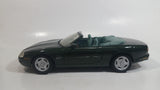 Maisto Jaguar XK8 Convertible Dark Green 1/18 Scale Die Cast Toy Car Vehicle with Opening Doors, Hood, and Trunk - Broken Wipers