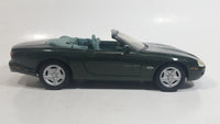 Maisto Jaguar XK8 Convertible Dark Green 1/18 Scale Die Cast Toy Car Vehicle with Opening Doors, Hood, and Trunk - Broken Wipers