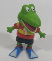 HTF Rare Jonathan London Froggy 2" Tall Story Book Character Hard Rubber Toy Figure