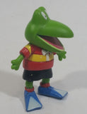 HTF Rare Jonathan London Froggy 2" Tall Story Book Character Hard Rubber Toy Figure