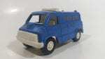 Vintage Tootsietoys Police S.W.A.T. Van Blue Plastic and Die Cast Toy Car Vehicle