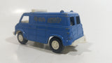 Vintage Tootsietoys Police S.W.A.T. Van Blue Plastic and Die Cast Toy Car Vehicle