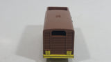 1980s Majorette Mercedes Betaillere Yellow Brown Animal Truck 1/100 Scale Die Cast Toy Car Vehicle