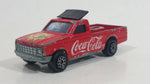 Vintage Majorette Coca-Cola Coke Camping Car Truck Red Die Cast Toy Car Vehicle No. 278 1/60 Scale