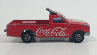 Vintage Majorette Coca-Cola Coke Camping Car Truck Red Die Cast Toy Car Vehicle No. 278 1/60 Scale