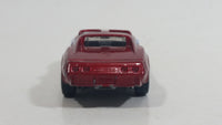 1998 Matchbox Street Cruisers Chevrolet Corvette T-Roof Dark Red Maroon Die Cast Toy Car Vehicle