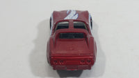 1998 Matchbox Street Cruisers Chevrolet Corvette T-Roof Dark Red Maroon Die Cast Toy Car Vehicle