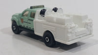 2012 Matchbox MBX National Park Ford F-550 Super Duty Mint Green and White Die Cast Toy Car Vehicle