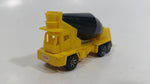 1995 Hot Wheels Oshkosh Cement Mixer Yellow & Black Die Cast Toy Truck Construction Vehicle