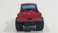 1985 to 1989 Matchbox 4x4 Mini Pick Up Truck "Aspen Ski Holidays" Die Cast Toy Car Vehicle