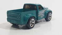 1999 Hot Wheels 4x4 Bending Green Truck Die Cast Toy Car Vehicle with Opening Hood