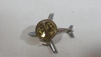 Airplane Plane Jumbo Passenger Jet Shaped Metal Pin