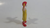 Vintage 1985 McDonald's Ronald McDonald Clown Waving PVC Toy Figure - 2 3/4" Tall