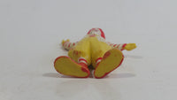 Vintage 1985 McDonald's Ronald McDonald Clown Waving PVC Toy Figure - 2 3/4" Tall