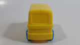 1996 Fisher Price McDonald's Characters Yellow School Bus Toy Plastic Toy Car Vehicle