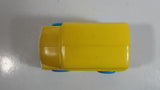 1996 Fisher Price McDonald's Characters Yellow School Bus Toy Plastic Toy Car Vehicle