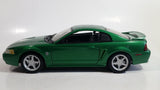 Maisto 1999 Ford Mustang GT 1/18 Scale Green Die Cast Toy Car Vehicle with Opening Doors, Hood, and Trunk