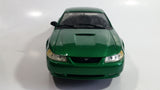 Maisto 1999 Ford Mustang GT 1/18 Scale Green Die Cast Toy Car Vehicle with Opening Doors, Hood, and Trunk