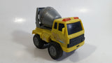 Unknown Brand Yellow and Grey Cement Mixer Truck Toy Car Construction Equipment Vehicle