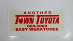 Another Town Toyota East Wenatchee Dealership Plastic Vanity License Plate