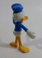 Walt Disney World Resort Donald Duck Cartoon Character Posable 4" Tall Figure