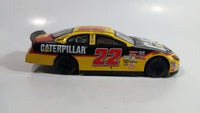 2001 Racing Champions Nascar #22 Ward Burton CAT Rental Dodge R/T Yellow  and Black 1/24 Scale Die Cast Model Toy Race Car Vehicle