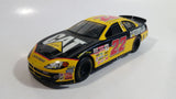 2001 Racing Champions Nascar #22 Ward Burton CAT Financial Dodge R/T Yellow and Black 1/24 Scale Die Cast Model Toy Race Car Vehicle with Opening Hood and Trunk