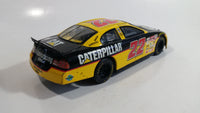 2001 Racing Champions Nascar #22 Ward Burton CAT Financial Dodge R/T Yellow and Black 1/24 Scale Die Cast Model Toy Race Car Vehicle with Opening Hood and Trunk