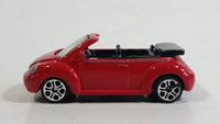 Maisto VW Volkswagen New Beetle Convertible Red Die Cast Toy Car Vehicle