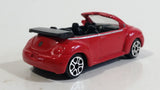 Maisto VW Volkswagen New Beetle Convertible Red Die Cast Toy Car Vehicle