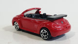 Maisto VW Volkswagen New Beetle Convertible Red Die Cast Toy Car Vehicle