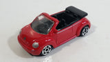 Maisto VW Volkswagen New Beetle Convertible Red Die Cast Toy Car Vehicle