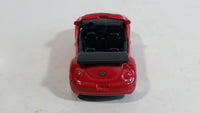 Maisto VW Volkswagen New Beetle Convertible Red Die Cast Toy Car Vehicle