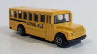 Yatming No. 1502 School Bus Yellow Die Cast Toy Car Vehicle