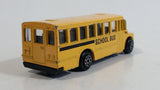 Yatming No. 1502 School Bus Yellow Die Cast Toy Car Vehicle