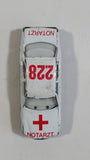 Unknown Brand Notarzt 228 Medic Red Cross Sedan White Die Cast Toy Car Vehicle