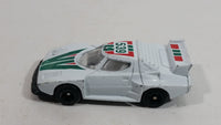 Unknown Brand Lancia Stratos 539 White Die Cast Toy Car Vehicle