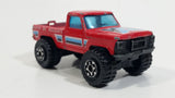 1985 to 1989 Matchbox 4x4 Mini Pick Up Truck "Aspen Ski Holidays" Die Cast Toy Car Vehicle