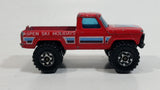 1985 to 1989 Matchbox 4x4 Mini Pick Up Truck "Aspen Ski Holidays" Die Cast Toy Car Vehicle