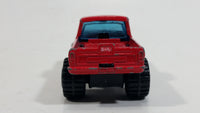 1985 to 1989 Matchbox 4x4 Mini Pick Up Truck "Aspen Ski Holidays" Die Cast Toy Car Vehicle