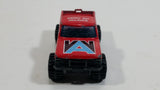 1985 to 1989 Matchbox 4x4 Mini Pick Up Truck "Aspen Ski Holidays" Die Cast Toy Car Vehicle