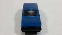 Majorette Volvo 760 GLE Sedan No. 230 Dark Teal Blue 1/61 Scale Die Cast Toy Car Vehicle with Opening Doors