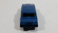 Majorette Volvo 760 GLE Sedan No. 230 Dark Teal Blue 1/61 Scale Die Cast Toy Car Vehicle with Opening Doors