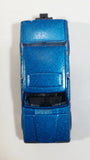 Majorette Volvo 760 GLE Sedan No. 230 Dark Teal Blue 1/61 Scale Die Cast Toy Car Vehicle with Opening Doors